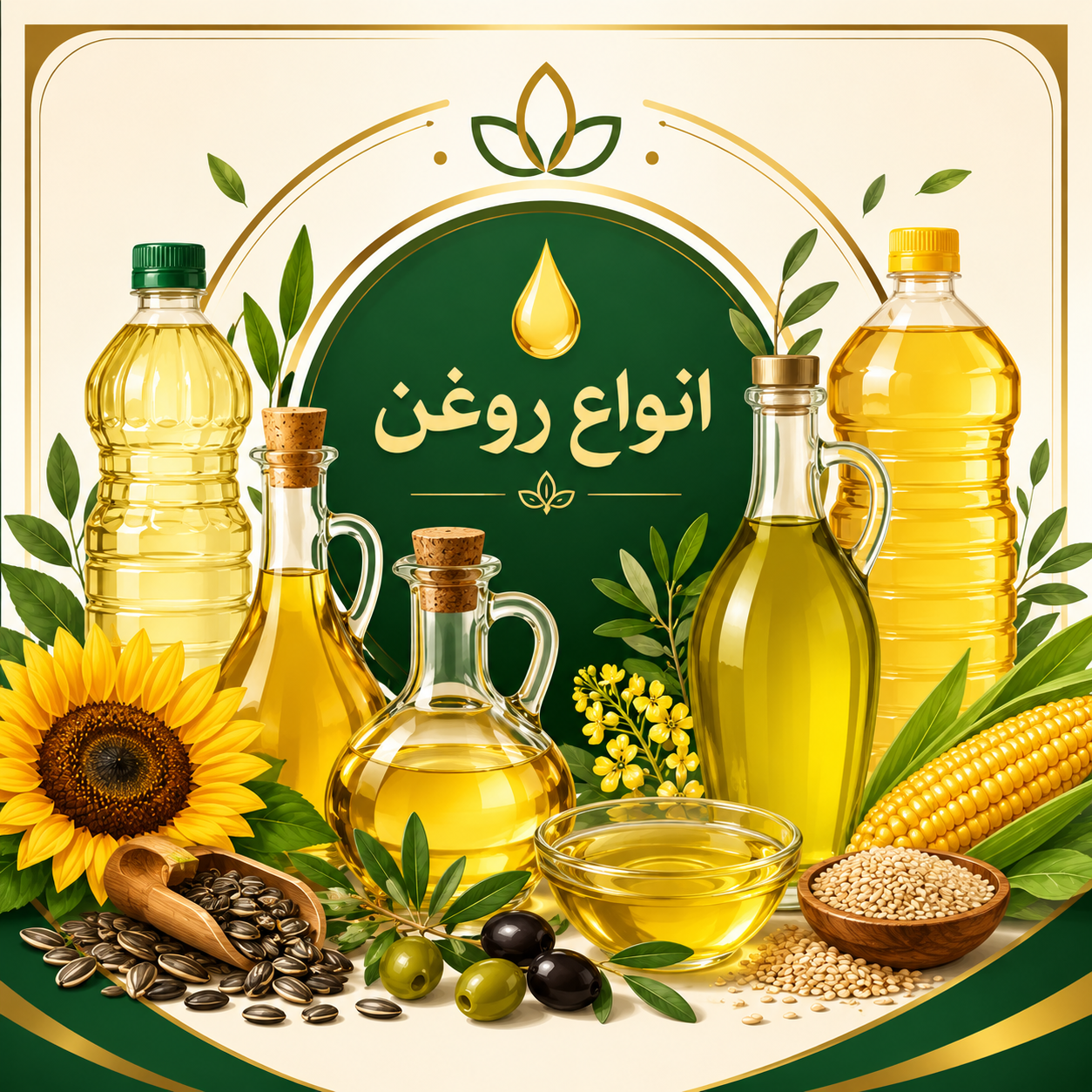انواع روغن