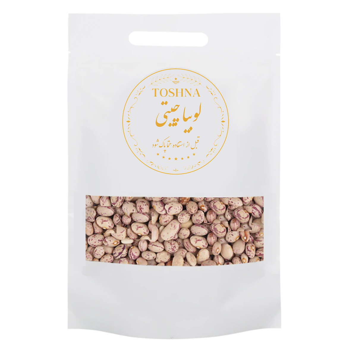 لوبیا چیتی ۹۰۰ گرمی توشنا