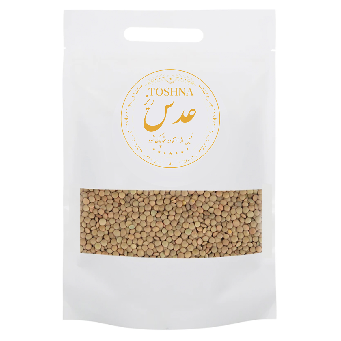 عدس ریز ۹۰۰ گرمی توشنا